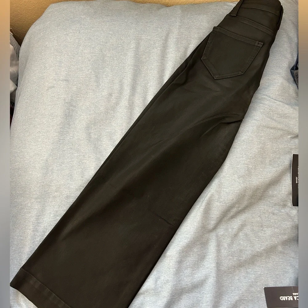 PAIGE Anessa Black Fog Luxe Coating Jeans - Picture 7 of 13